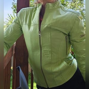 Unique genuine leather jacket